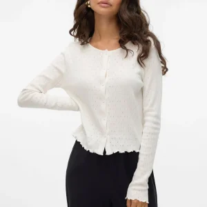 Cardigan Isa O-Neck - Blanche-Neige