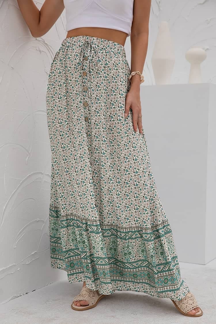 Jupe Longue Fleurie Bohème – Image 6