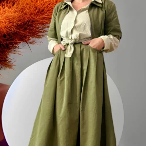 Ensemble Jupe  longue Veste - "LAVY"