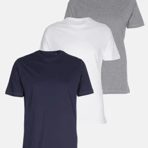 T-shirts de base organiques - Forme de package (3 pc.)