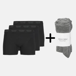Performance Trunks (3-pack) & Performance Socks (10 PC) - Forme de package