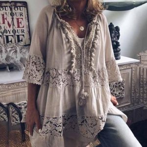Blouse Bohème Chic Femme