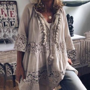 Blouse Bohème Chic Femme