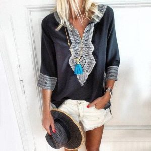Tunique Femme Ethnique Bohème