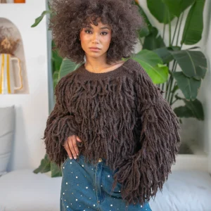 Pull effet shaggy Gigi