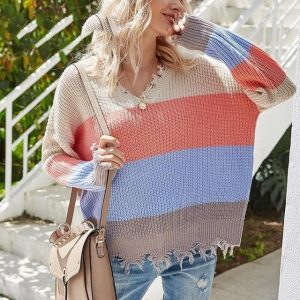 Pull Tricot Effet Old School