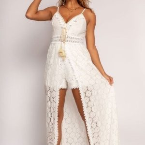 Robe Blanche Bohème Chic