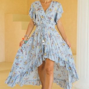 Robe Bohème Asymétrique