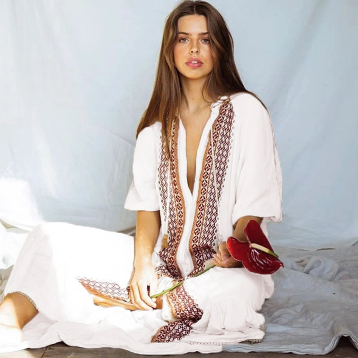 Robe Bohème Coton – Image 6