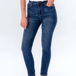 Le jean skinny de performance original - denim bleu moyen