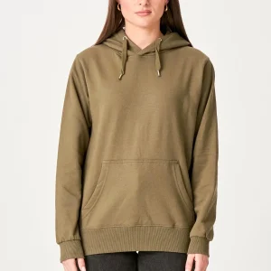 Oversized Sweat à capuche - Olive