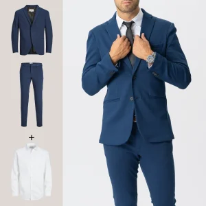 Performance Suit™️ (Bleu) + Performance Chemise - Offre groupée