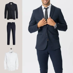 Performance Suit™️ (Marine) + Performance Shirt™️ - Offre groupée