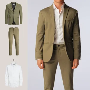 Performance Suit™️ (Olive) + Performance Shirt™️ - Offre groupée